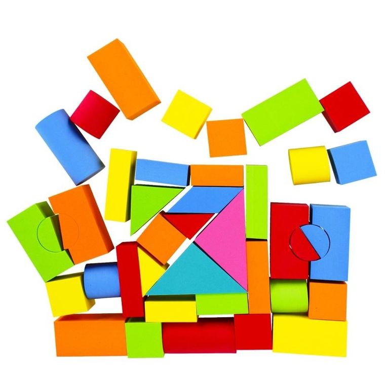 Mega Creative, klocki piankowe, 41 elementów