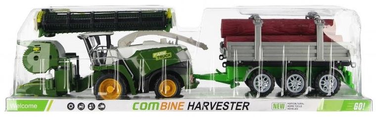 Mega Creative, kombajn, pojazd rolniczy z akcesoriami