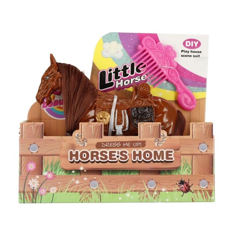 Mega Creative, koń, figurka z akcesoriami, 14 cm