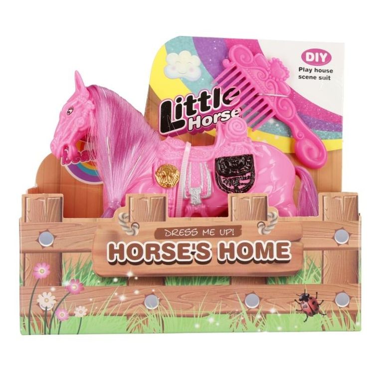 Mega Creative, koń, figurka z akcesoriami, 14 cm