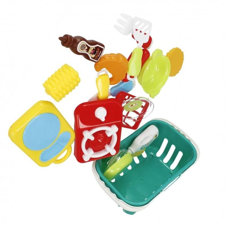 Mega Creative, koszyk, zestaw kuchenny