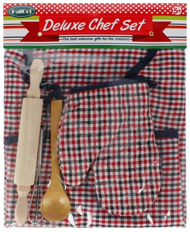 Mega Creative, Kucharz, zestaw z akcesoriami, 5 elementów