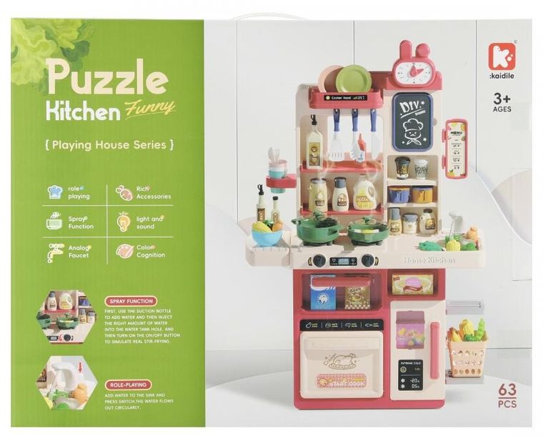 Mega Creative, kuchnia z akcesoriami