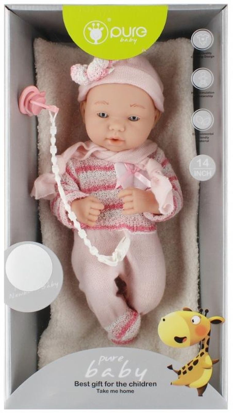 Mega Creative, lalka bobas, zestaw z akcesoriami, 25 cm