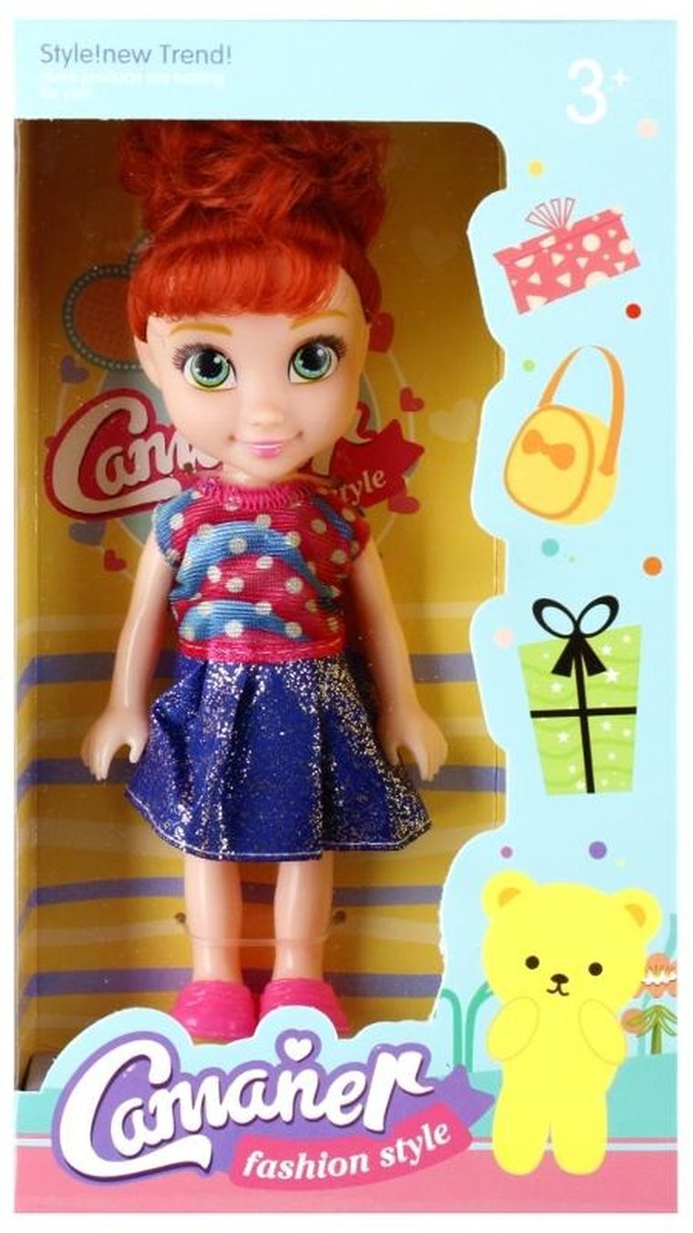 Mega Creative, lalka w sukience, 15 cm