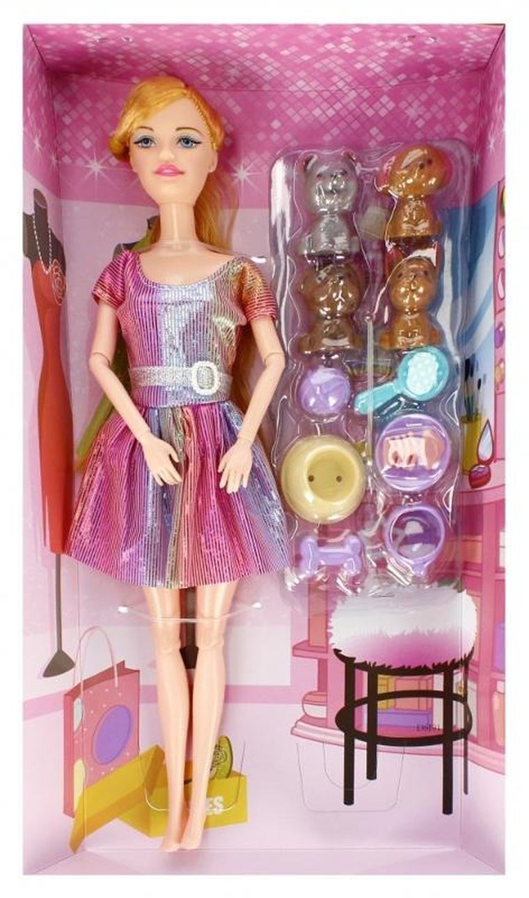 Mega Creative, lalka z akcesoriami, 29 cm