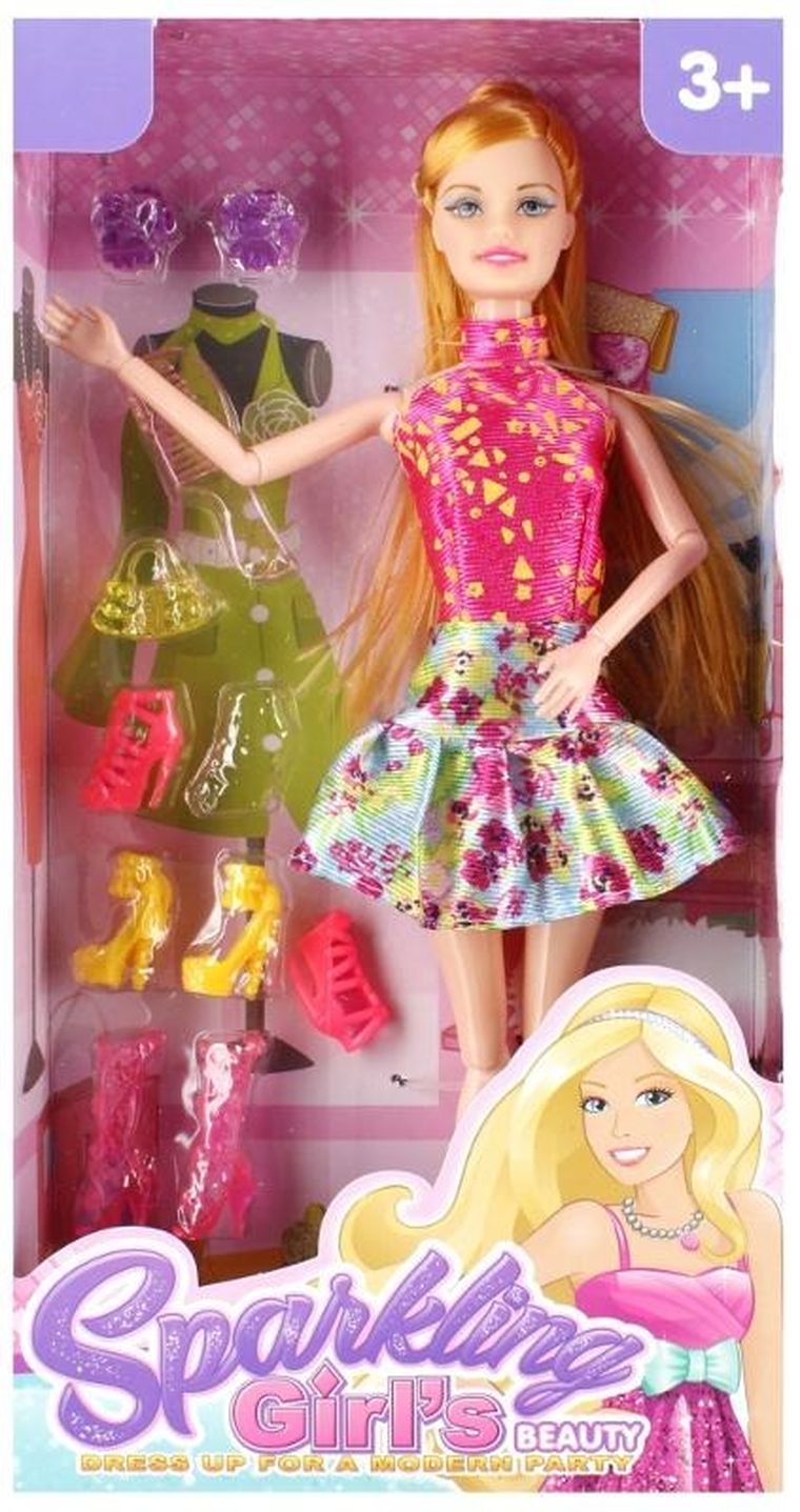 Mega Creative, lalka z akcesoriami, 29 cm