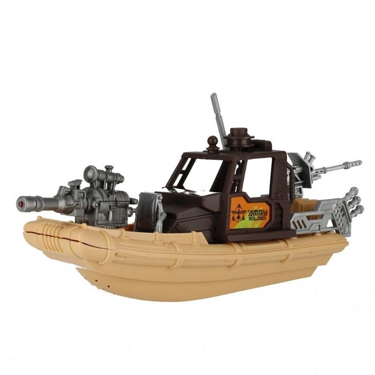 Mega Creative, łódka wojskowa z akcesoriami
