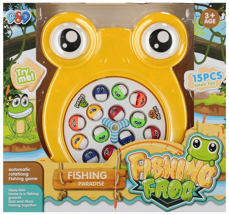 Mega Creative, łowienie rybkek, gra zręcznościowa, żabka