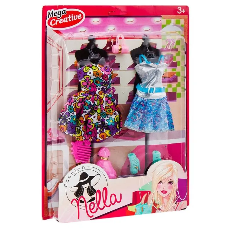 Mega Creative, Nella, ubrania i akcesoria dla lalki