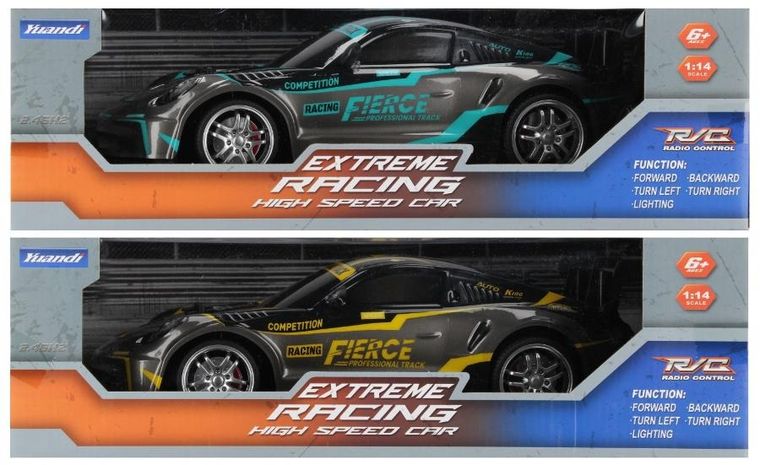 Mega Creative, pojazd wyścigowy, zdalnie sterowany, 1 szt.