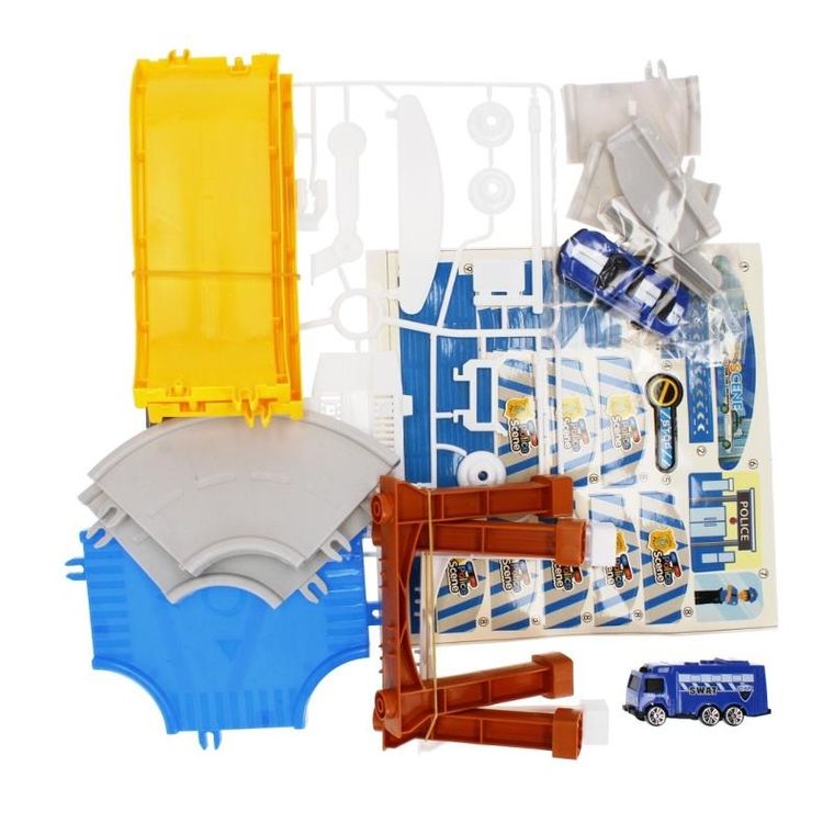 Mega Creative, Policja, parking dla pojazdów, 56 cm