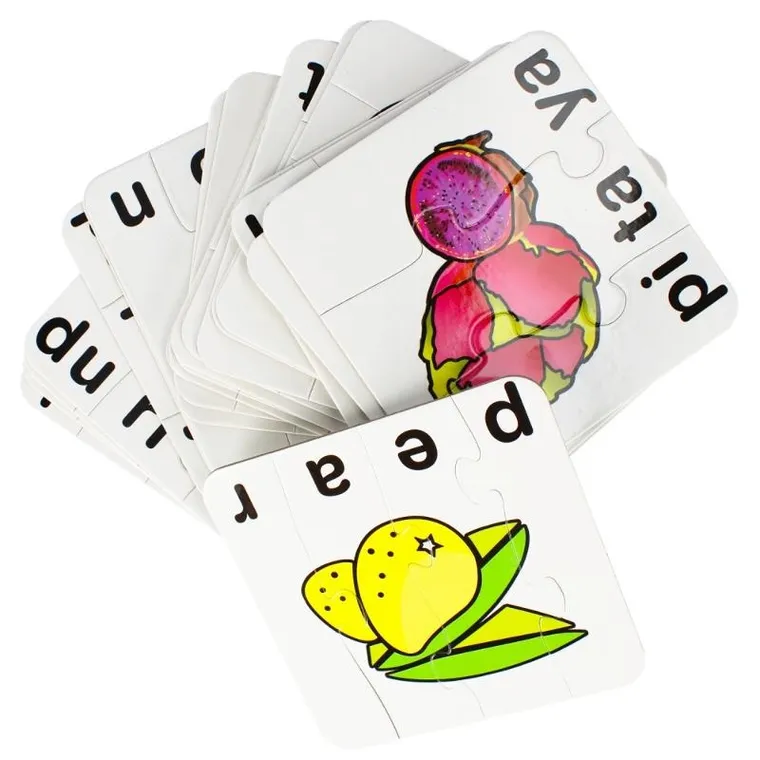 Mega Creative, Puzzle owocki, gra edukacyjna