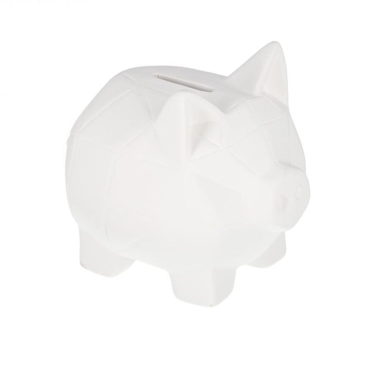 Mega Creative, skarbonka do malowania, świnka