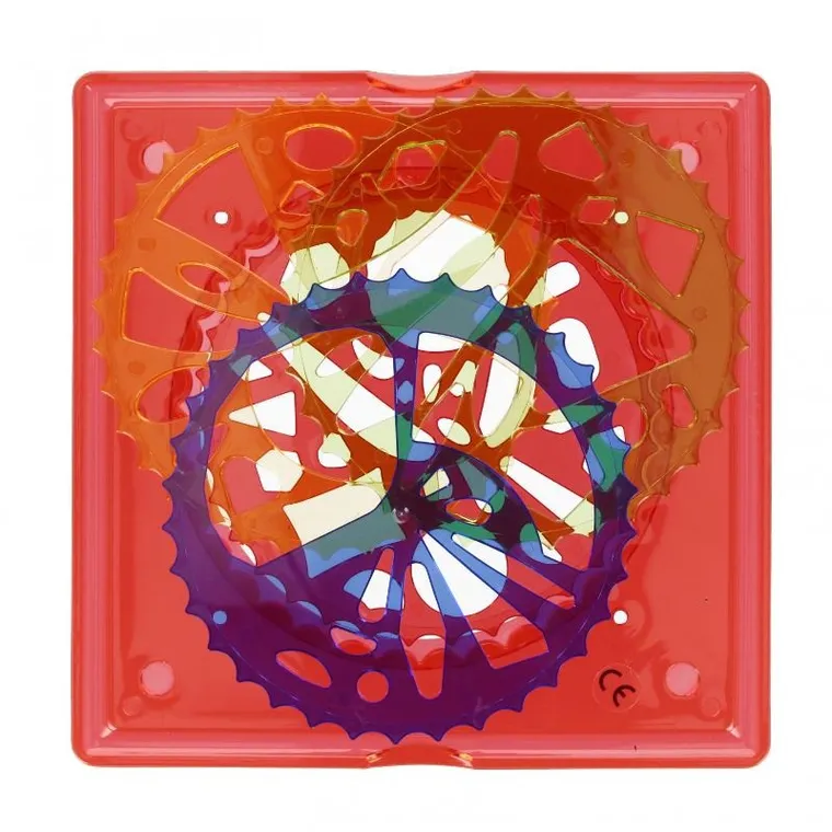 Mega Creative, szablon kreślarski, spirograf, 1 szt.