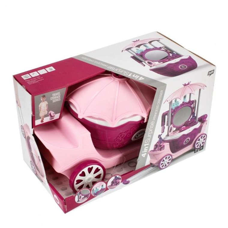 Mega Creative, toaletka z akcesoriami, walizka