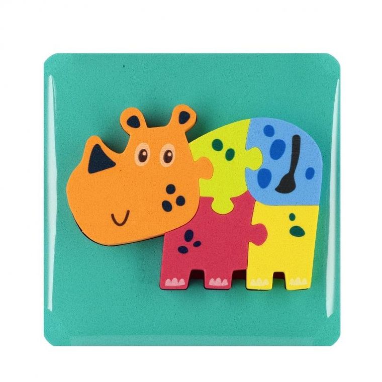 Mega Creative, układanka piankowa, puzzle, 14-14 cm