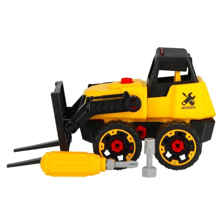 Mega Creative, wózek widłowy do skręcania