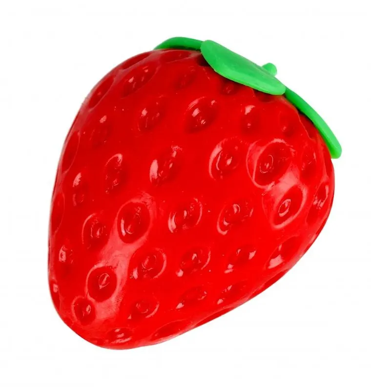 Mega Creative, wyciskana truskawka, gniotek antystresowy, 1 szt.