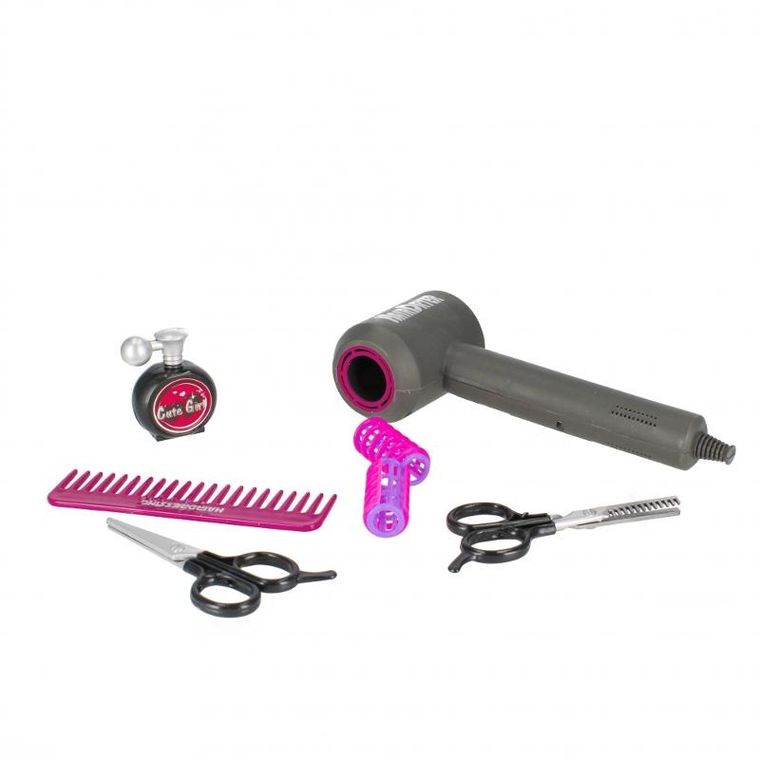 Mega Creative, zestaw akcesoriów fryzjerskich