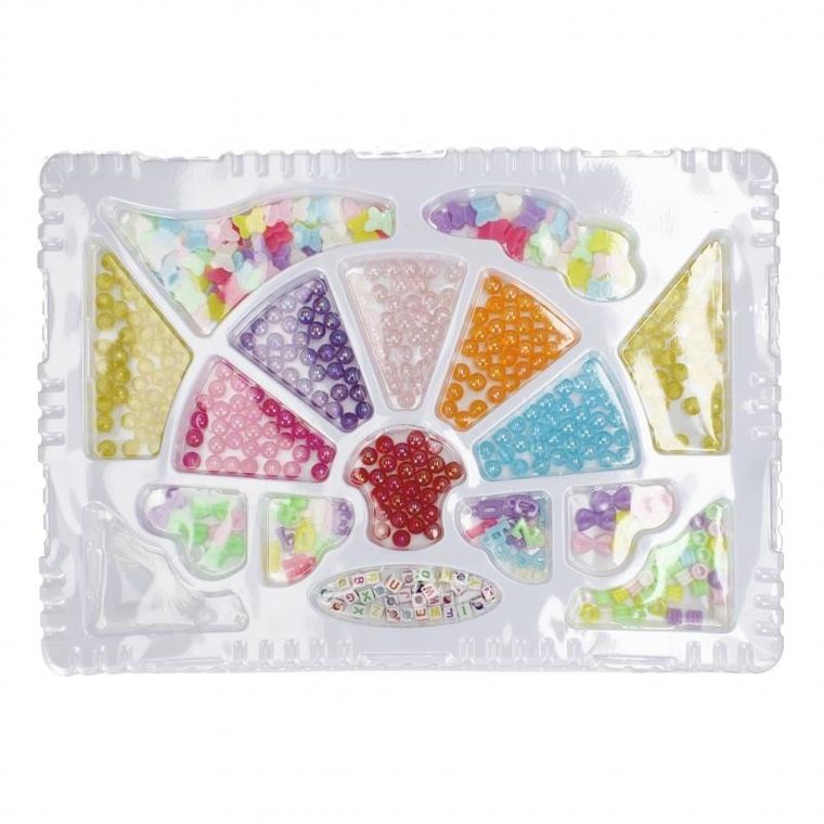 Mega Creative, zestaw koralików do nawlekania