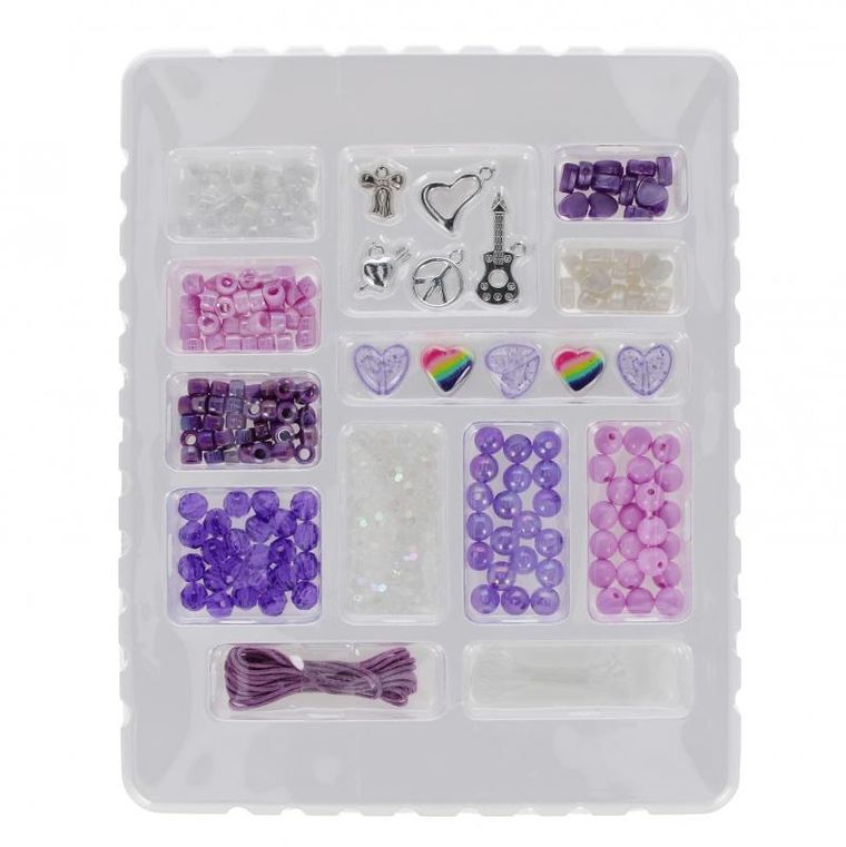 Mega Creative, zestaw koralików do nawlekania