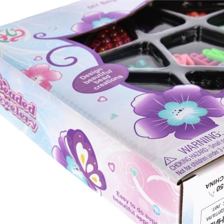 Mega Creative, zestaw koralików do nawlekania, zestaw kreatywny