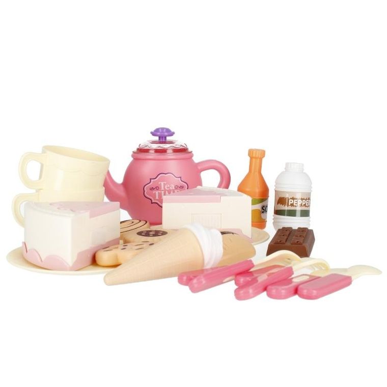 Mega Creative, zestaw kuchenny, różowy