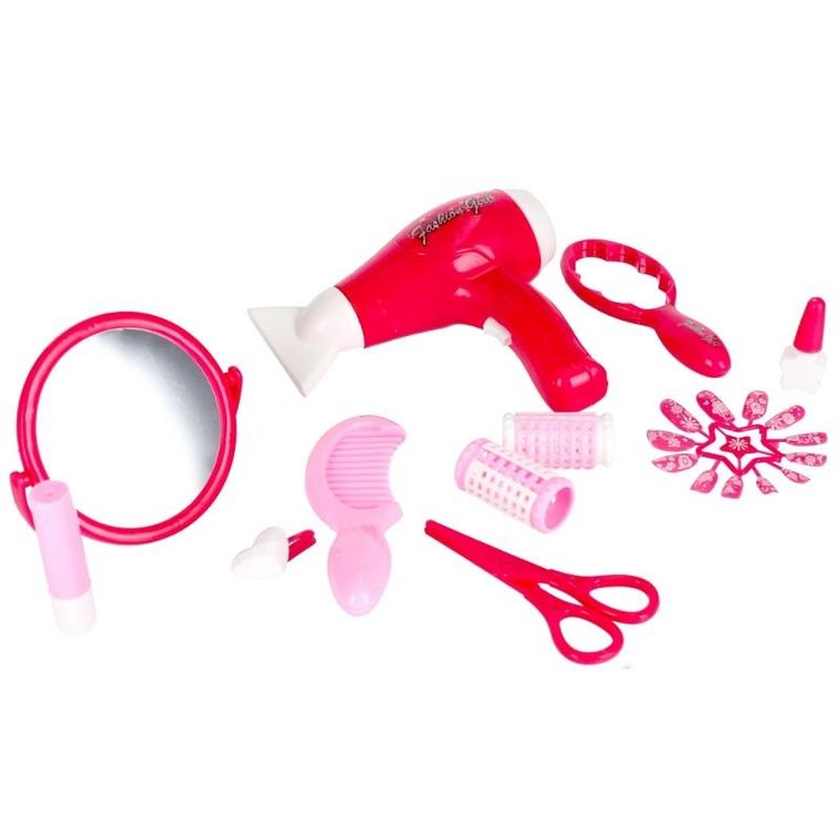 Mega Creative, zestaw piękności, fryzjer, torebka