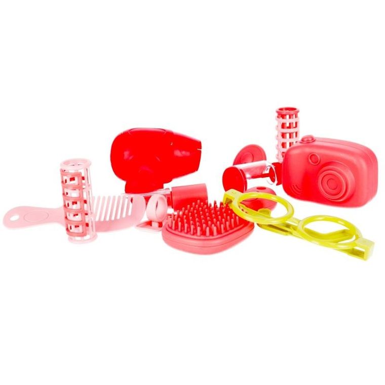 Mega Creative, zestaw piękności, miś w koszyku