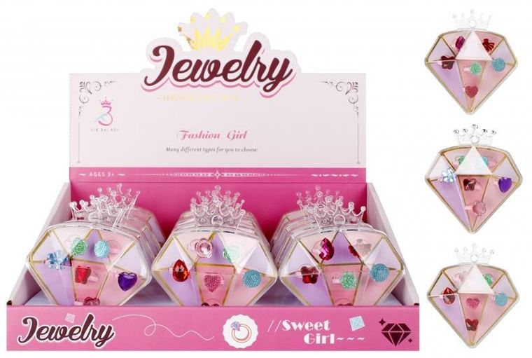 Mega Creative, zestaw pierścionków