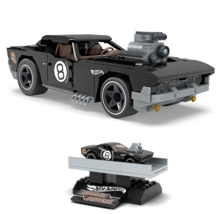 MEGA Hot Wheels, Rodger Dodger, klocki, 1011 elementów