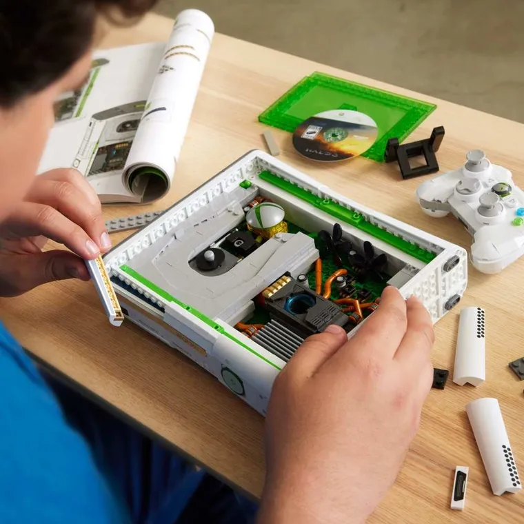 MEGA, Showcase Microsoft Xbox 360, kolekcjonerski zestaw klocków