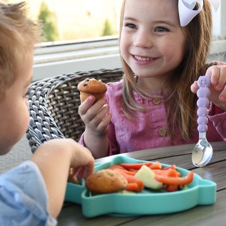 Melii, Rekin, talerzyk silikonowy, dzielony