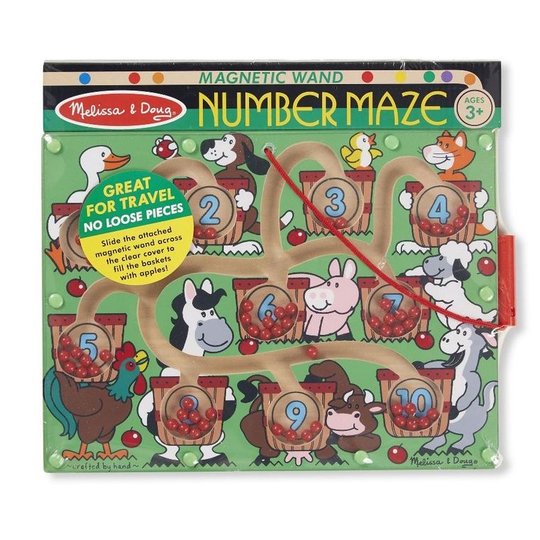 Melissa & Doug, Cyfry, magnetyczny labirynt