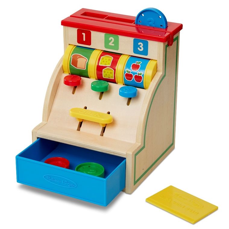 Melissa & Doug, kasa sklepowa drewniana
