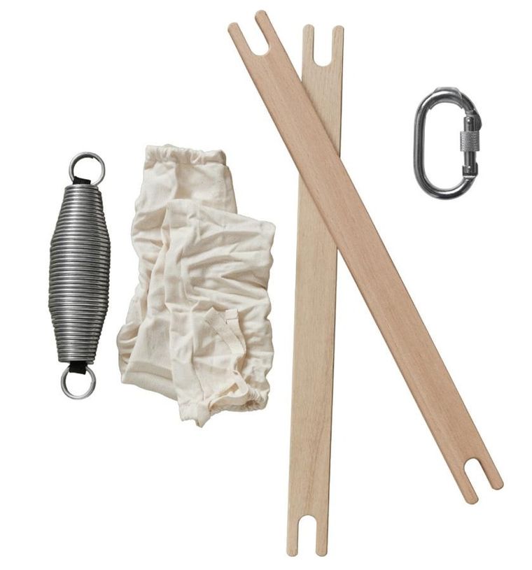 Membantu, zestaw do przekształcenia hamaka-huśtawki bliźniaczej, beżowy