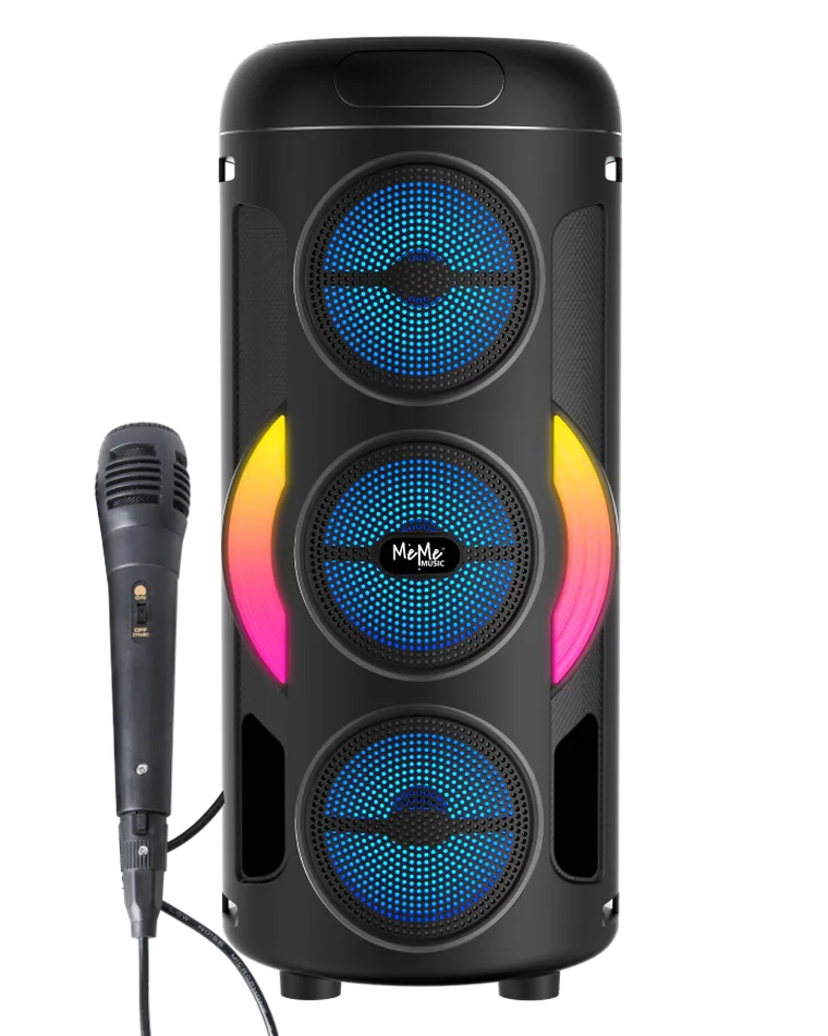 MeMe, bezprzewodowy głośnik z mikrofonem, LED