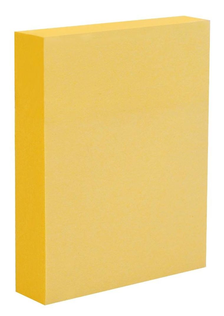 Memobe, bloczek samoprzylepny, żółty, 40-50 mm, 100 kartek