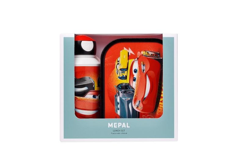 Mepal, Campus, Auta, lunchbox z bidonem, zestaw