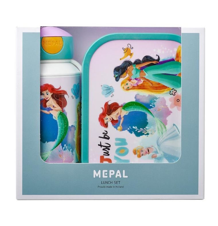 Mepal, Campus, Księżniczki Disneya, lunchbox z bidonem, zestaw