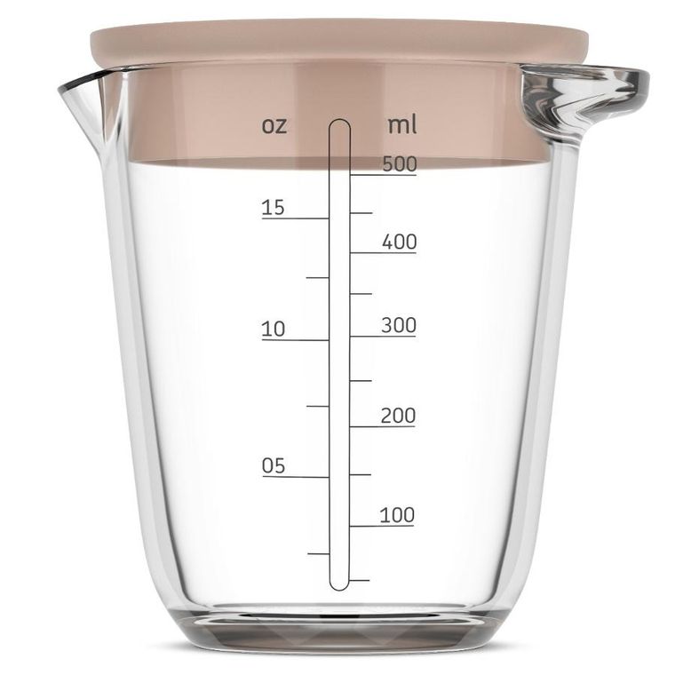 Mepal, Chef It, dzbanek z miarką i pokrywką, Chalk, 500 ml