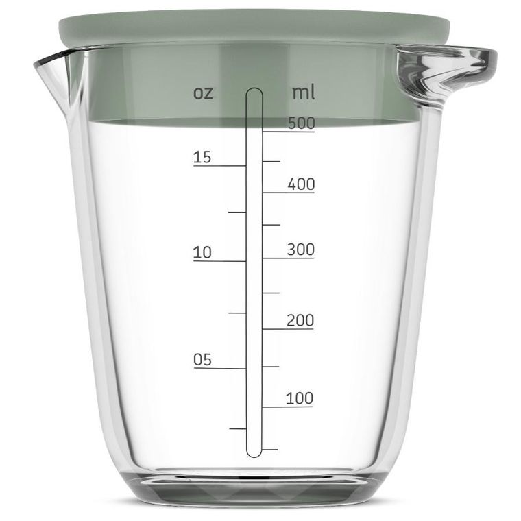 Mepal, Chef It, dzbanek z miarką i pokrywką, Nordic Sage, 500 ml