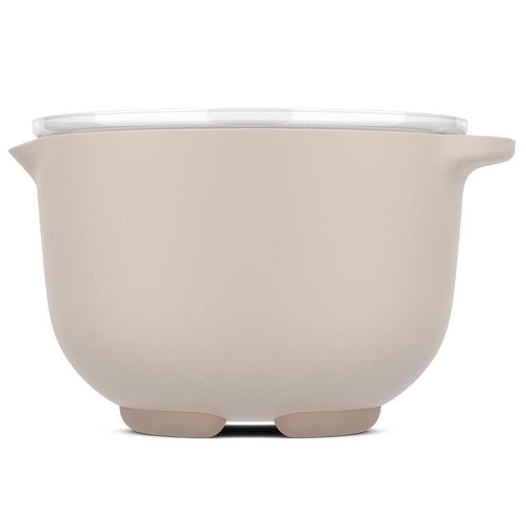 Mepal, Chef It, miska do miksowania z pokrywą, Chalk, 1500 ml