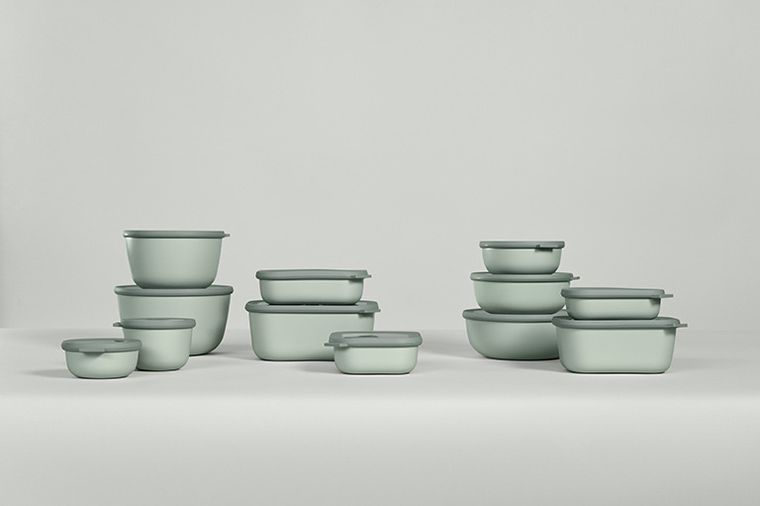 Mepal, Cirqula, miska, prostokątna, Nordic Jade, 1000 ml