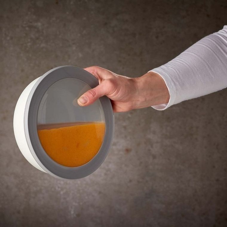 Mepal, Cirqula, zestaw 3 misek, okrągła, Nordic White, 350+750+1250 ml