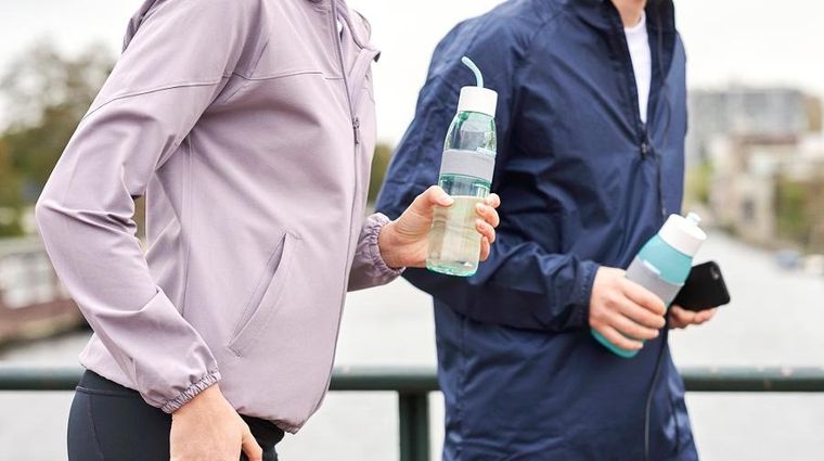 Mepal, Ellipse, bidon sportowy, Nordic Blue, 500 ml