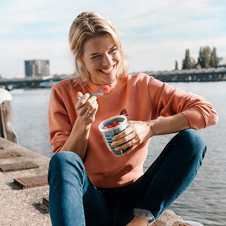 Mepal, Ellipse, pojemnik na owoce i warzywa, Nordic Blue
