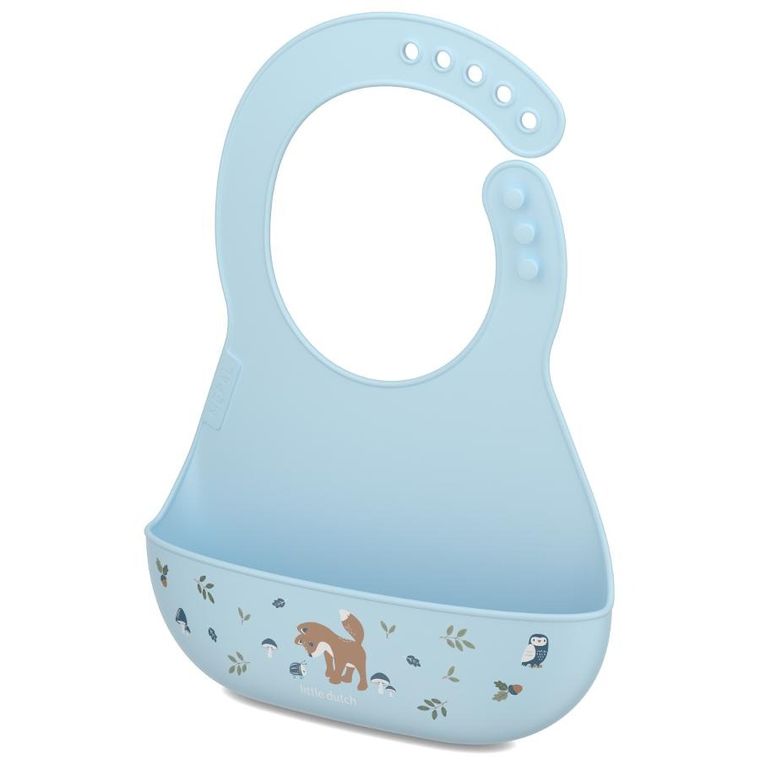 Mepal, Mio, Forest Friends, śliniak silikonowy z kieszonką