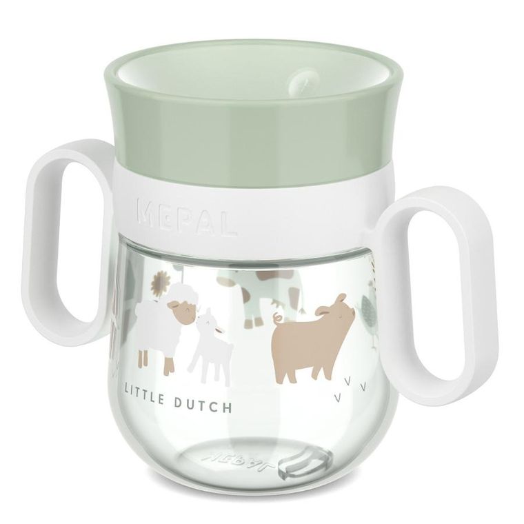 Mepal, Mio, Little Farm, kubek treningowy do nauki picia, 6m+, 200 ml